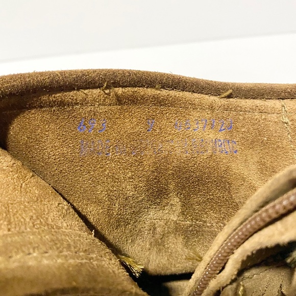 Minnetonka Double Fringe Suede Moccasin Booties - Picture 8 of 12